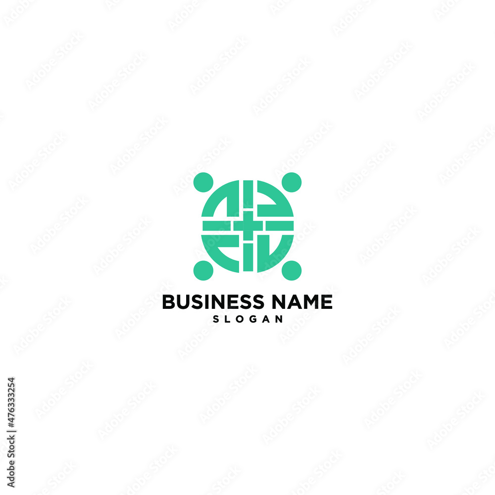 Abstarct Human Medicine Logo Vector Simple Modern Abstarct Human Medicine Logo Vector Simple Modern