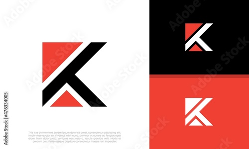 Free Download Initials K logo design. Initial Letter Logo.	
 - GFXLoad