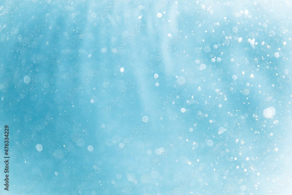 Obraz premium Blue bokeh from natural water