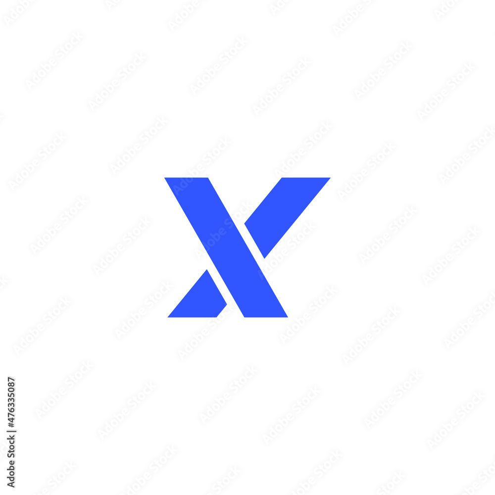 X Letter Logo Simple Modern Design X Letter Logo Simple Modern Design