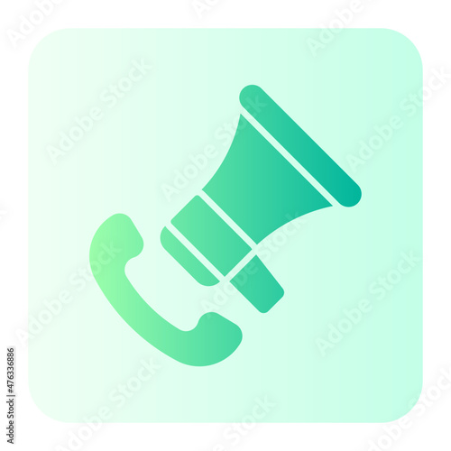 announcer gradient icon