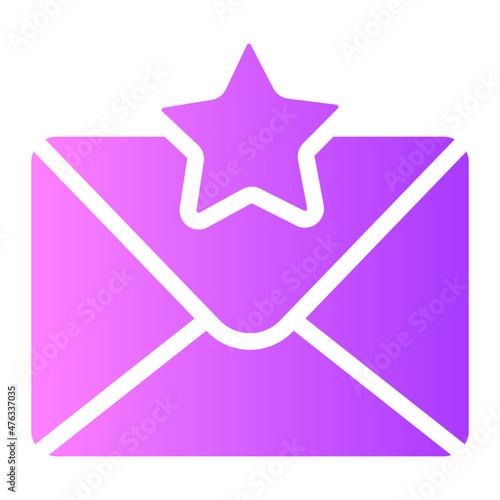 mail gradient icon