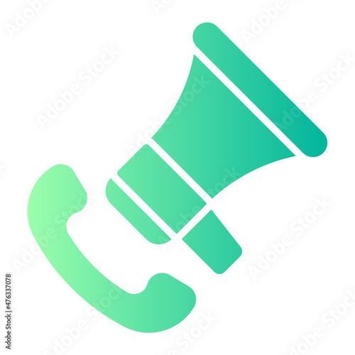 announcer gradient icon