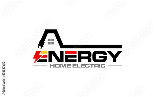 Illustration graphic vector of electric power, energy and Thunder electricity concept logo design template