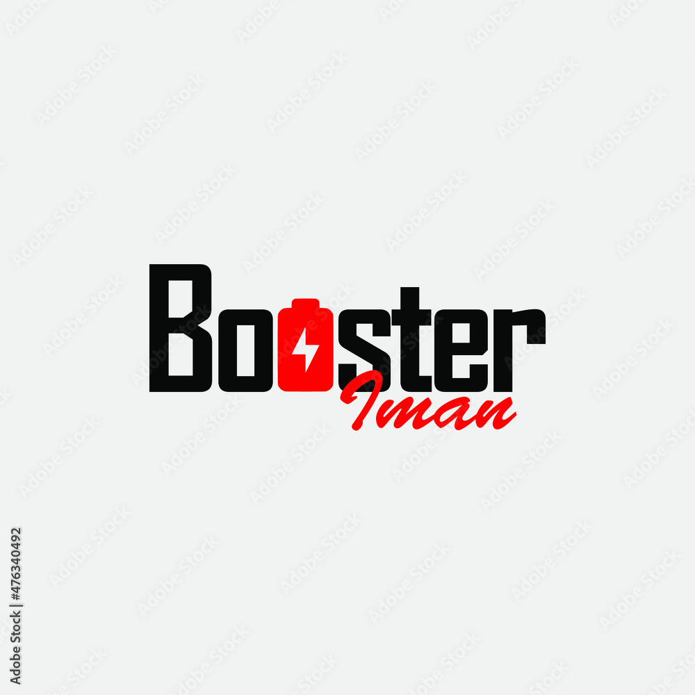 Letter mark logo for spirit booster Letter mark logo for spirit booster