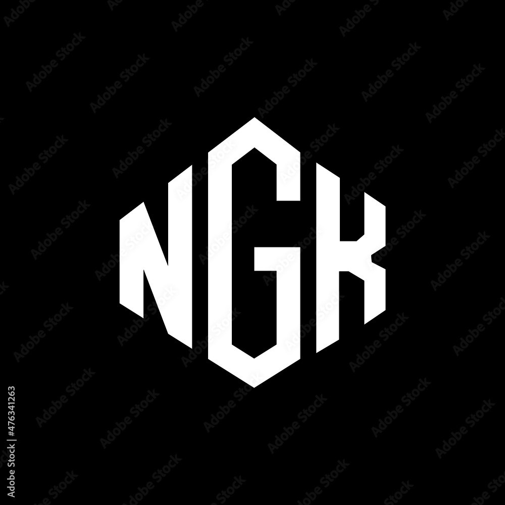NGK letter logo design with polygon shape. NGK polygon and cube shape logo design. NGK hexagon vector logo template white and black colors. NGK monogram, business and real estate logo. NGK letter logo design with polygon shape. NGK polygon and cube shape logo design. NGK hexagon vector logo template white and black colors. NGK monogram, business and real estate logo.