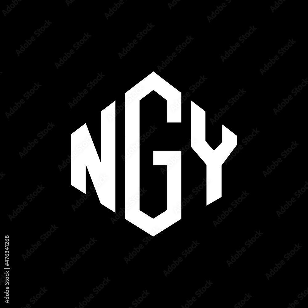 NGY letter logo design with polygon shape. NGY polygon and cube shape logo design. NGY hexagon vector logo template white and black colors. NGY monogram, business and real estate logo. NGY letter logo design with polygon shape. NGY polygon and cube shape logo design. NGY hexagon vector logo template white and black colors. NGY monogram, business and real estate logo.
