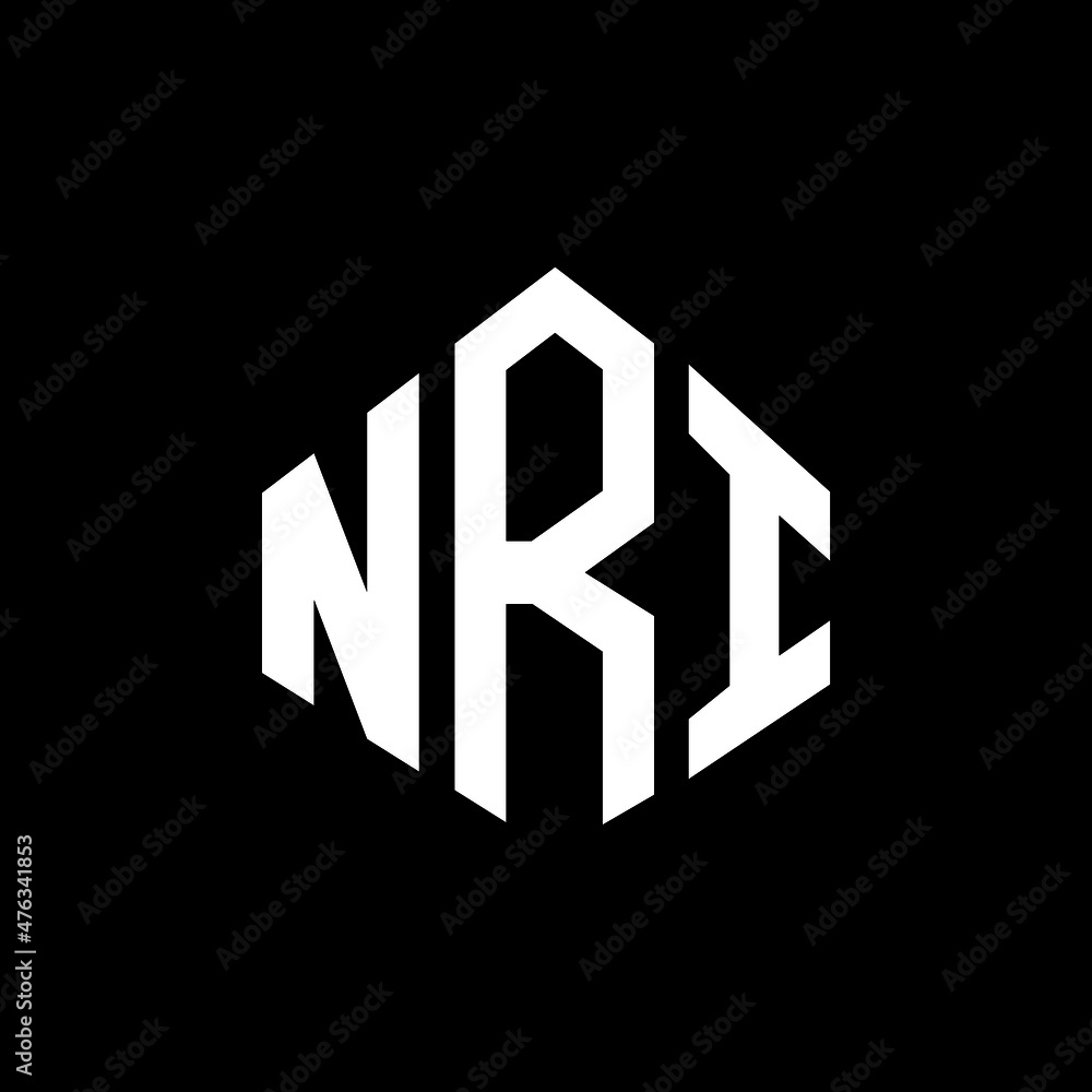 NRI letter logo design with polygon shape. NRI polygon and cube shape logo design. NRI hexagon vector logo template white and black colors. NRI monogram, business and real estate logo. NRI letter logo design with polygon shape. NRI polygon and cube shape logo design. NRI hexagon vector logo template white and black colors. NRI monogram, business and real estate logo.