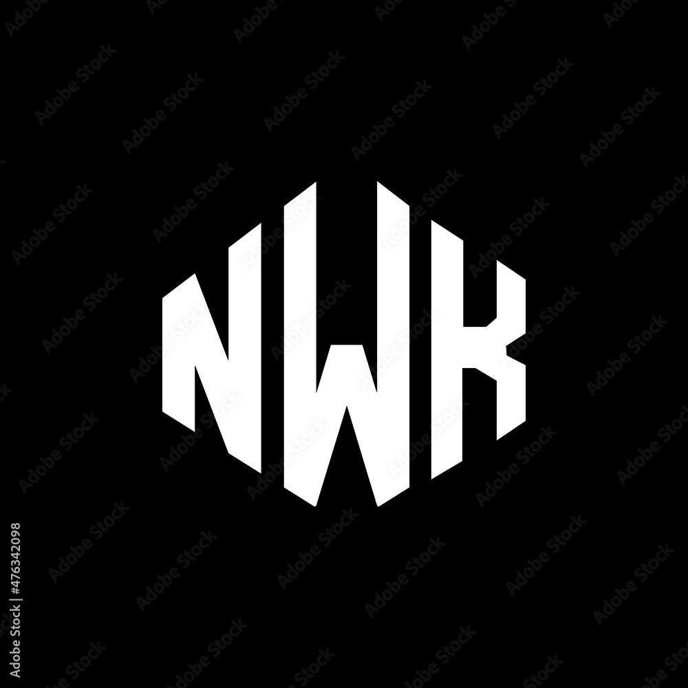 NWK letter logo design with polygon shape. NWK polygon and cube shape logo design. NWK hexagon vector logo template white and black colors. NWK monogram, business and real estate logo. NWK letter logo design with polygon shape. NWK polygon and cube shape logo design. NWK hexagon vector logo template white and black colors. NWK monogram, business and real estate logo.