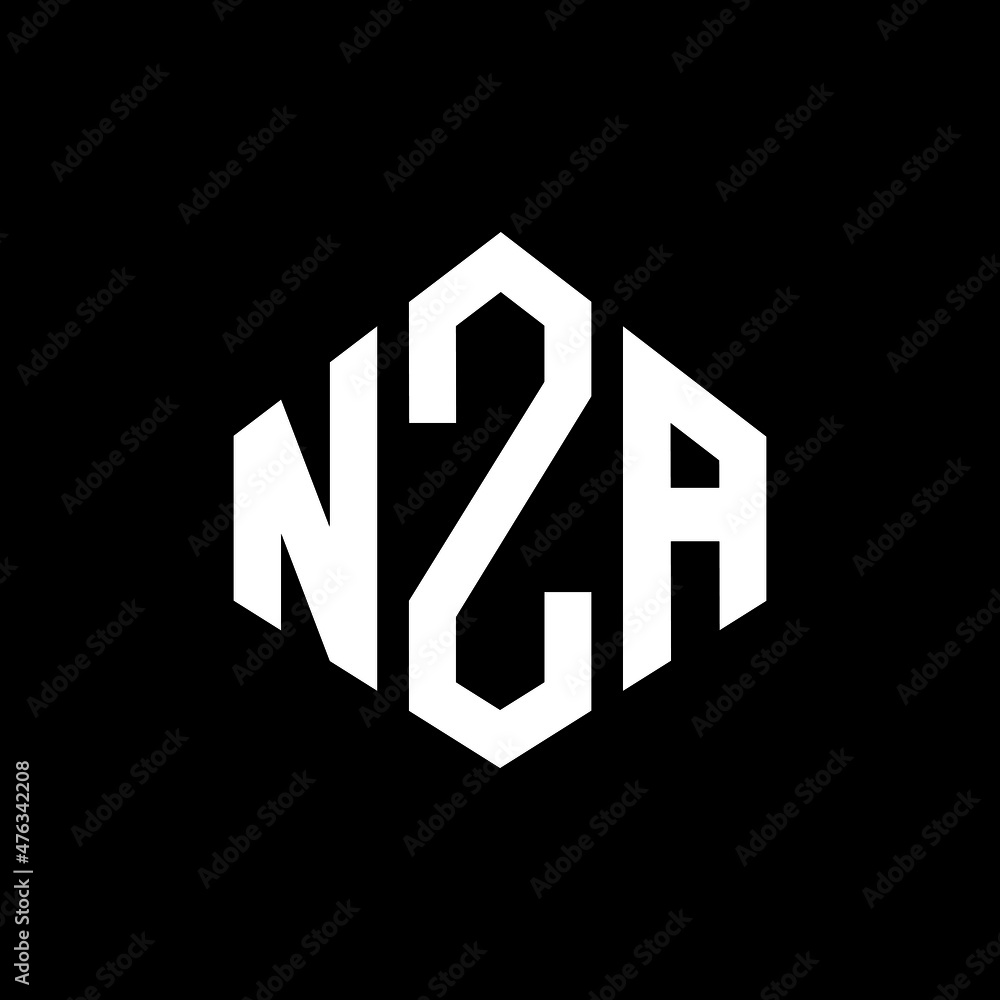 NZA letter logo design with polygon shape. NZA polygon and cube shape logo design. NZA hexagon vector logo template white and black colors. NZA monogram, business and real estate logo. NZA letter logo design with polygon shape. NZA polygon and cube shape logo design. NZA hexagon vector logo template white and black colors. NZA monogram, business and real estate logo.