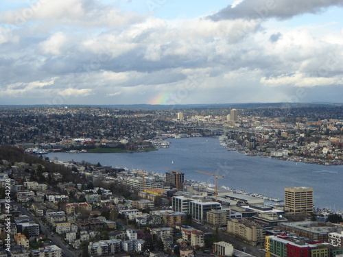 view of the city