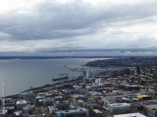 view of the city