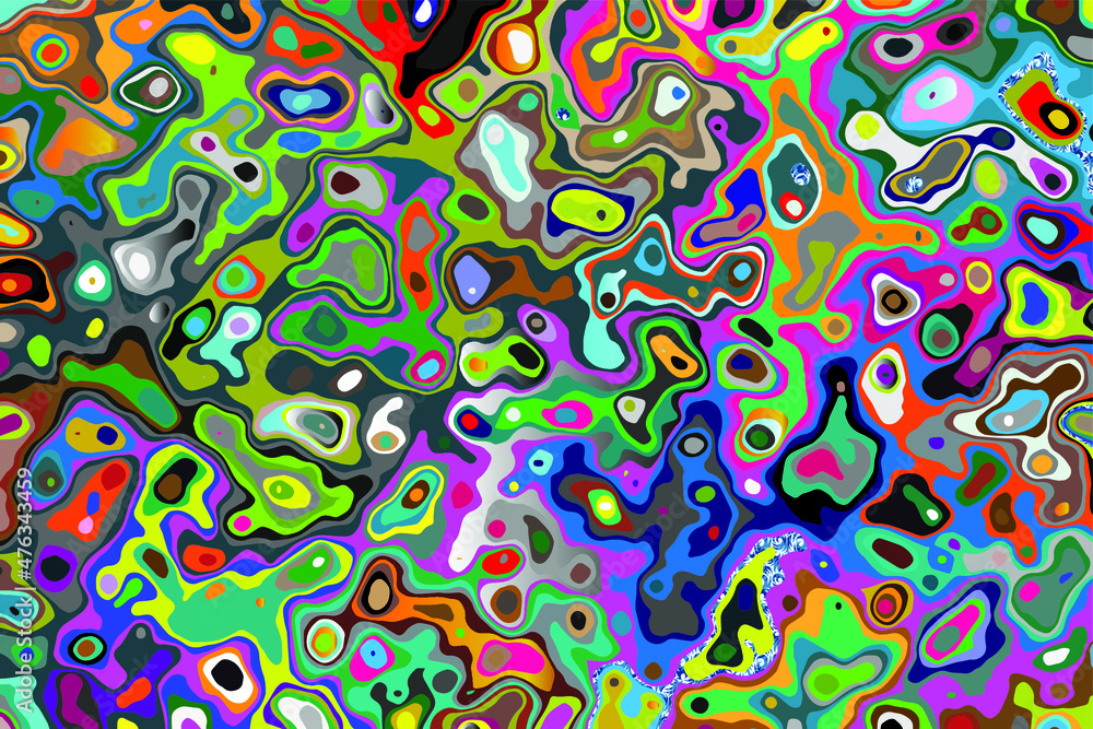 Abstract Liquid Background