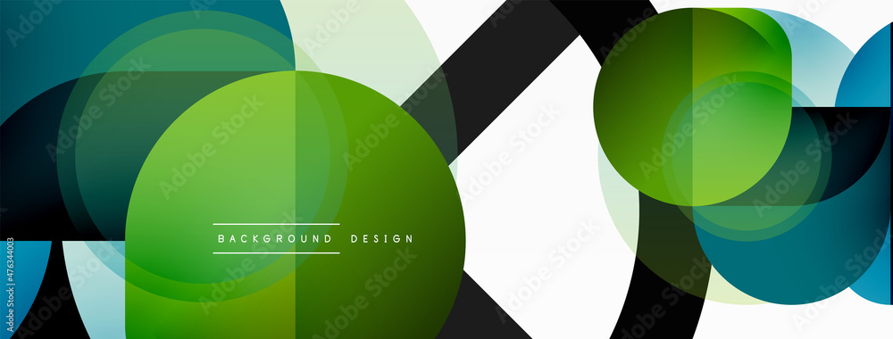 Creative geometric wallpaper. Minimal circle triangle and square line abstract background. Vector illustration for wallpaper banner background or landing page Creative geometric wallpaper. Minimal circle triangle and square line abstract background. Vector illustration for wallpaper banner background or landing page