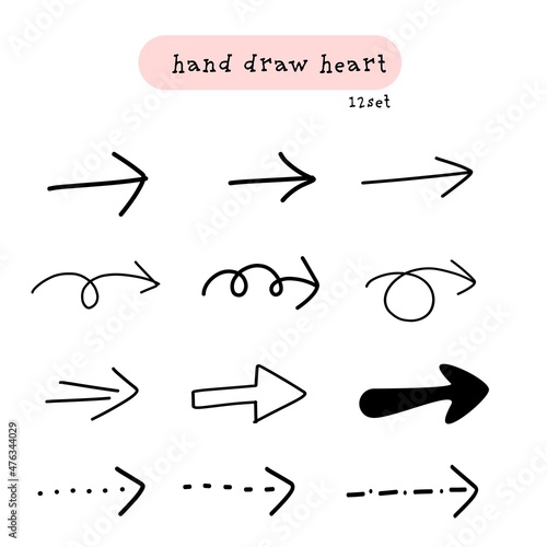 hand drawn arrows