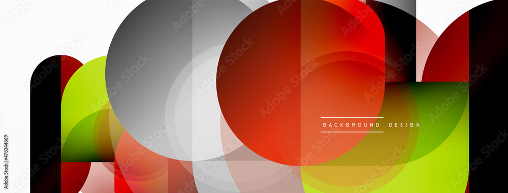 Creative geometric wallpaper. Minimal circle triangle and square line abstract background. Vector illustration for wallpaper banner background or landing page Creative geometric wallpaper. Minimal circle triangle and square line abstract background. Vector illustration for wallpaper banner background or landing page