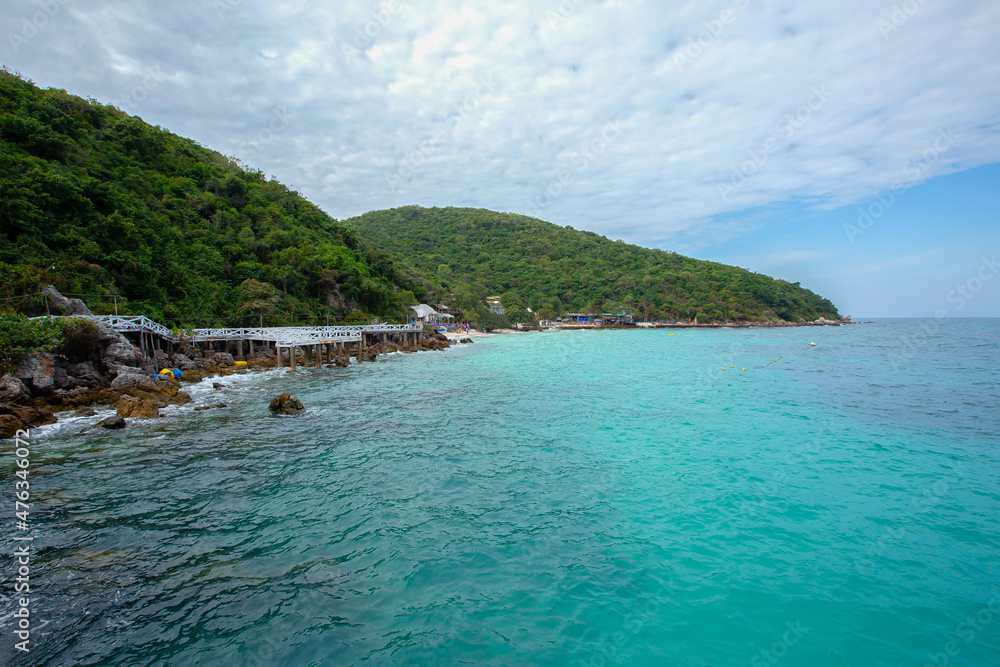Fototapeta premium Pattaya, Thailand, Asia, Chonburi Province, Island