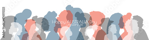 Happy Australia Day card.