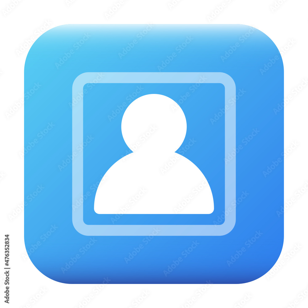 portrait icon illustration portrait icon illustration