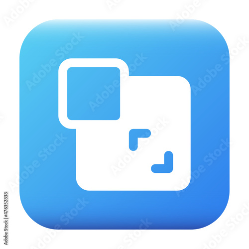 resize icon illustration