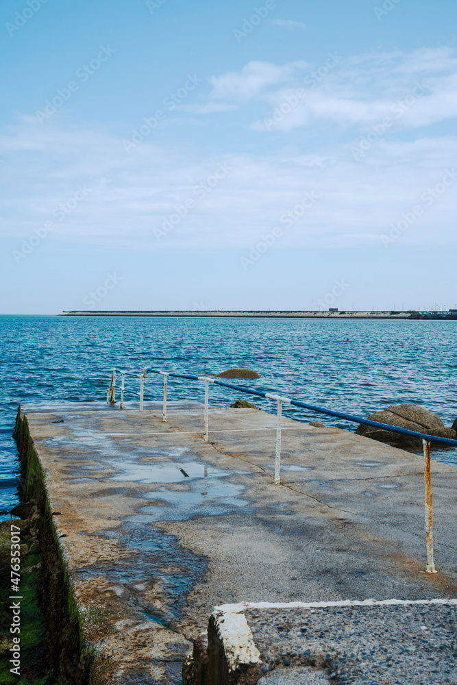 Obraz premium pier on the lake