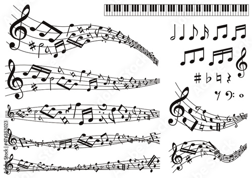 音楽のイメージ素材集