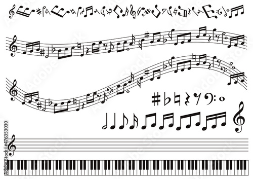 音楽のイメージ素材集