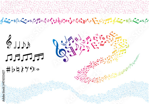 音楽のイメージ素材集