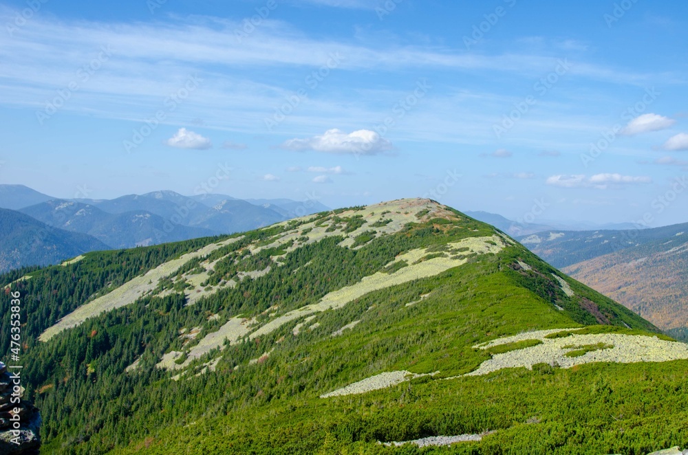 Obraz premium mountain landscape in summer