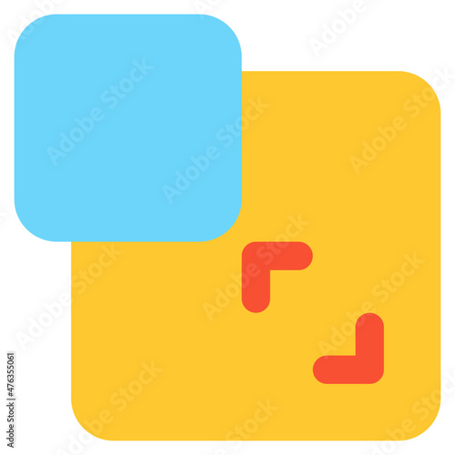 resize icon illustration