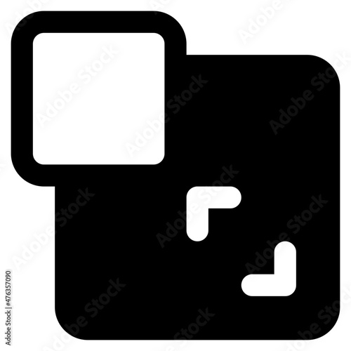 resize icon illustration