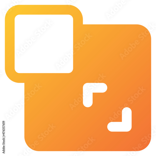 resize icon illustration