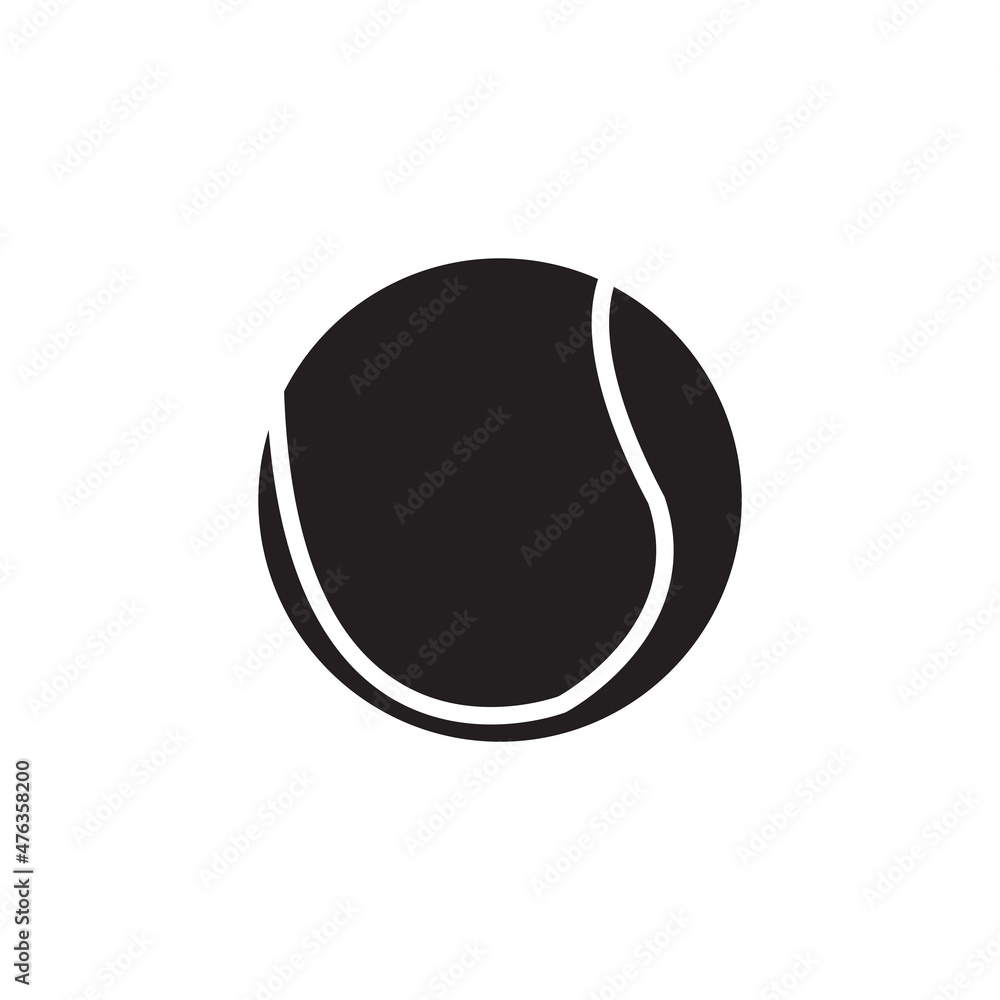 tennis ball icon design vector templates white on background tennis ball icon design vector templates white on background