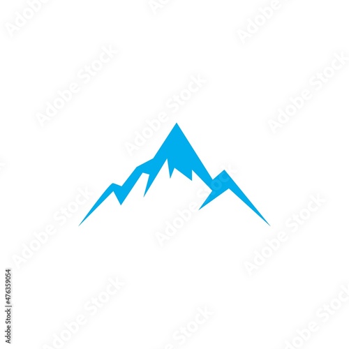 Mountain icon Logo Template Vector illustration design
