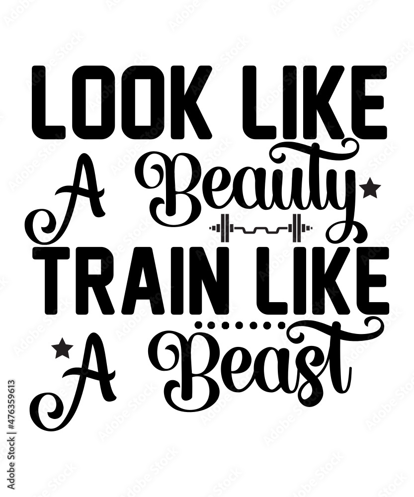 Vetor do Stock Gym Svg, Gym Svg Bundle, Gym Motivation SVG Bundle Cut