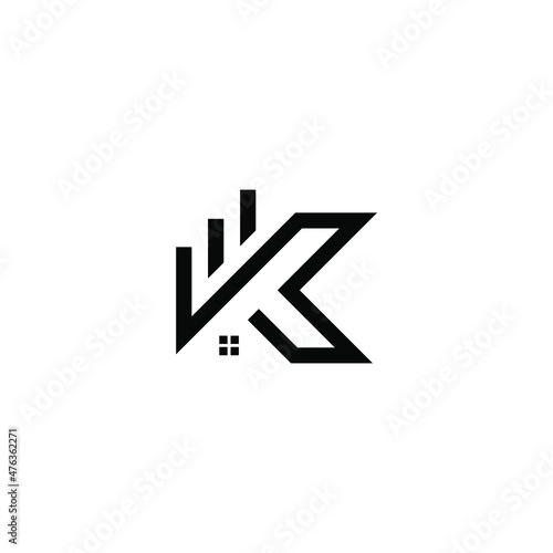 K Logo Design Template Vector Graphic Branding Element. for company symbols, icons, initials, business, emblems, or illustration alphabet fonts