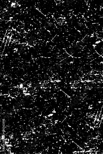 Black and white grunge texture of an old wall