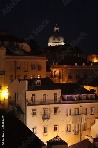 Night view of Lisbon, Portugal  