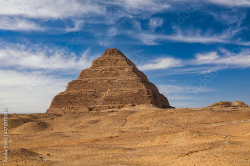 The Step Pyramid Complex of Djoser. Egypt.