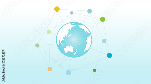 ネットワーク世界を繋ぐ通信網