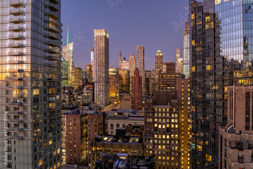 New York City skyscrapers © andy