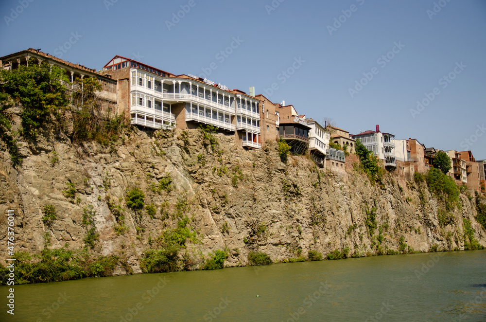 houses in the river