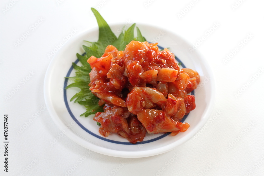 つぶ貝チャンジャ つぶ貝チャンジャ
