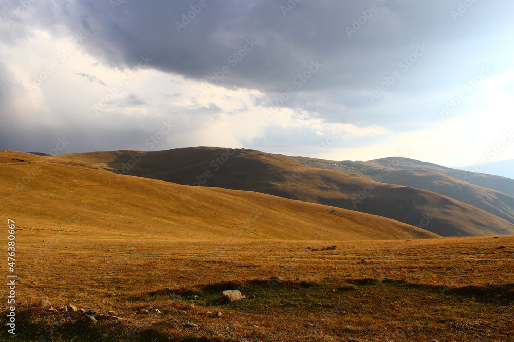 landscape in the blacksea mountains