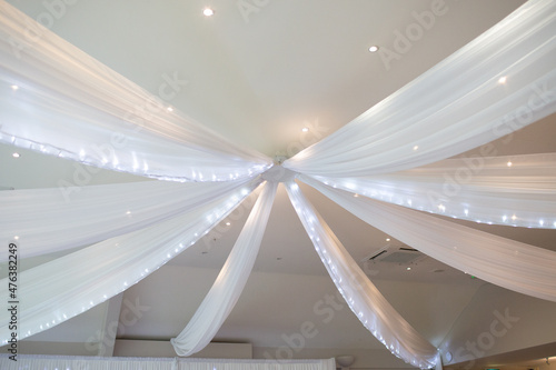 wedding ceiling drapes curtains
