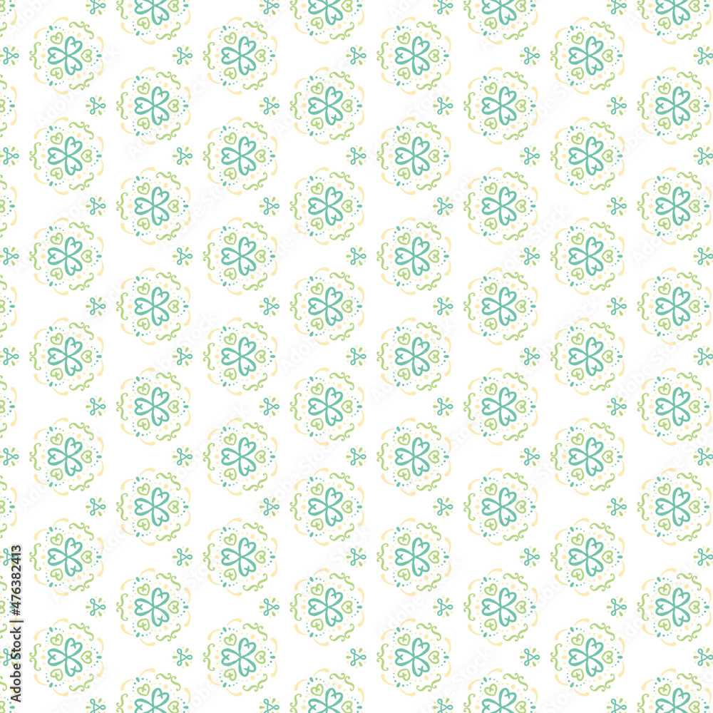 Fototapeta premium seamless floral pattern