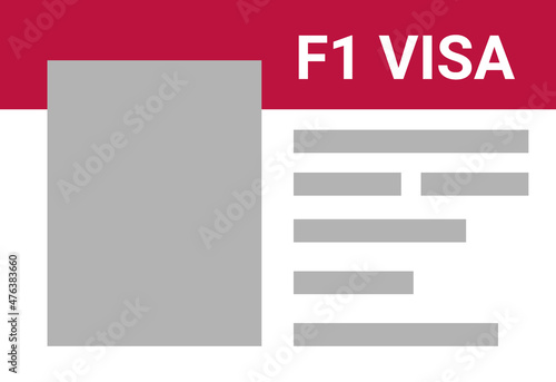 USA student viza F1. Visa in the United States study for foreign students.