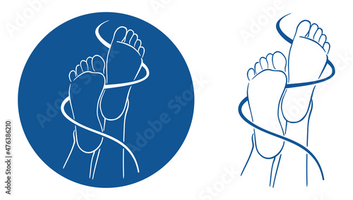 Foot cream - to moisturize dry and cracked skin