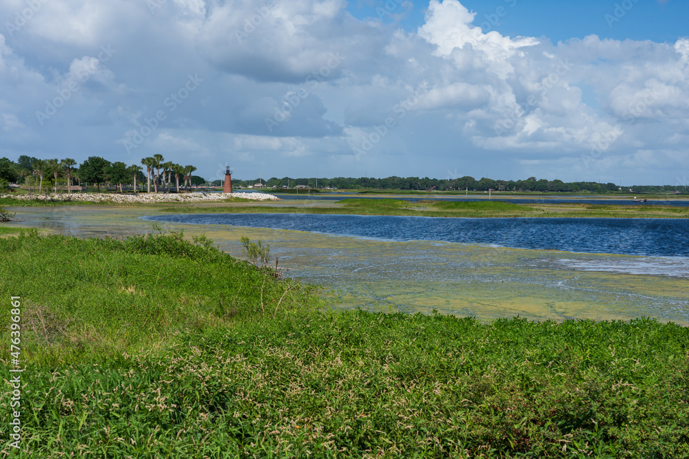 View from Kissimmee Lakefront Park, Orlando, Florida. View from Kissimmee Lakefront Park, Orlando, Florida.