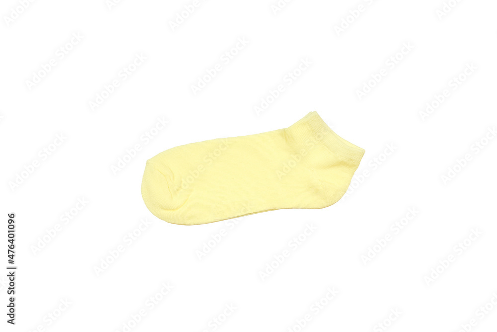 short sports socks isolate on white background short sports socks isolate on white background